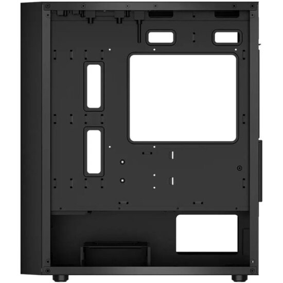 Корпус PCcooler C3B310, Mini-Tower, боковое стекло, черный — фото 1