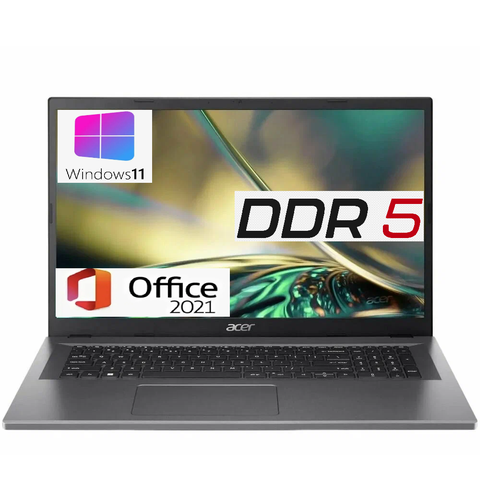 Ноутбук Acer Aspire A317 IPS 173 Core i3-N305-8 ядер до 38ггц16Gb DDR5 SSD 512Gb Win 11ProMS Office рус клав 62900₽
