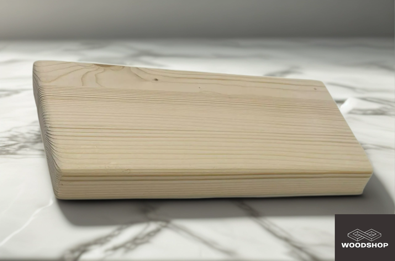 Подоконник деревянный WOODSHOP 28х200х1050 мм хвоя цельноламельная, сорт С (ель) — фото 1