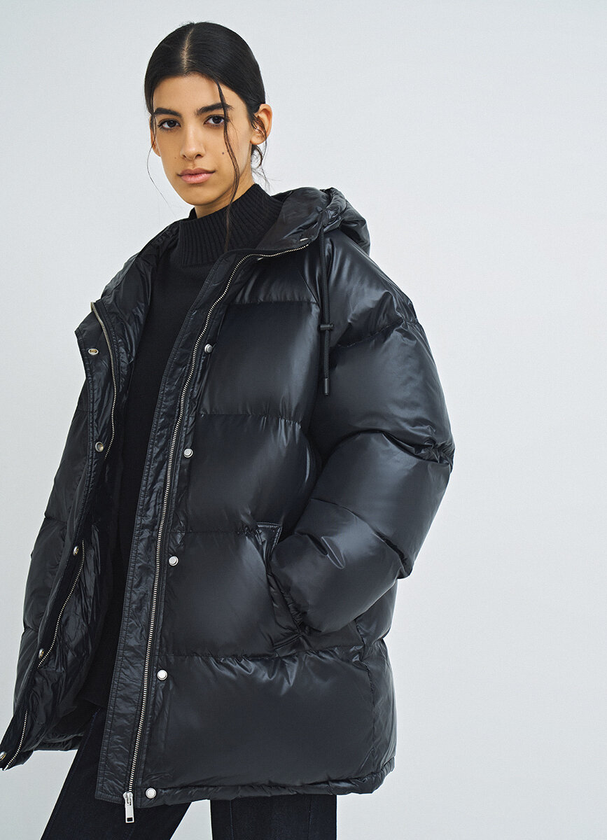 Пуховик O'STIN размер 42 черный