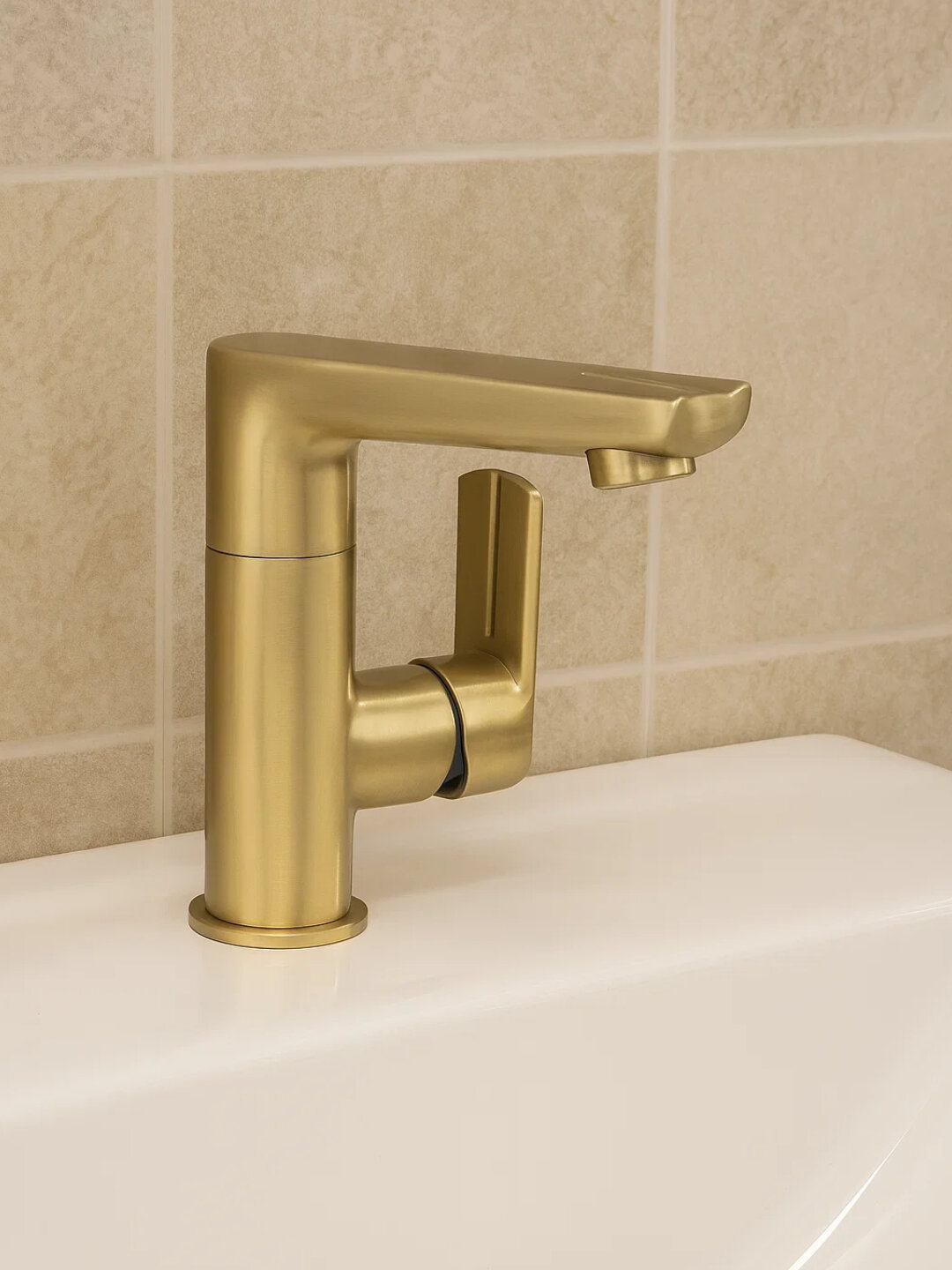 Смеситель для раковины L 1066B с эргономичной ручкой и современным дизайном