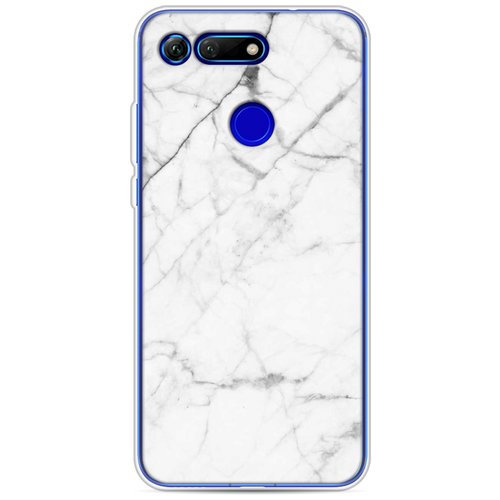фото Силиконовый чехол светлый мрамор на huawei honor v20 (view 20) case place