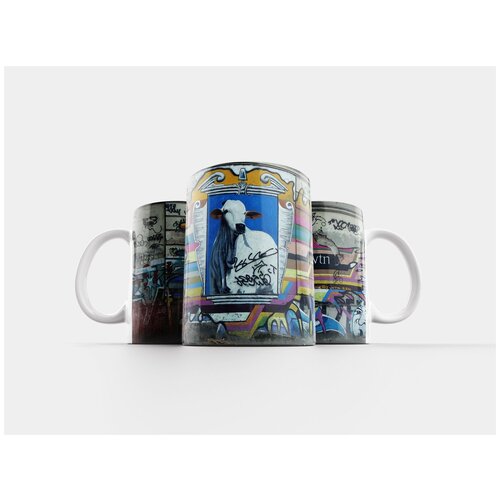 фото Кружка "граффити, корова, рио" 320 мл lotsprints