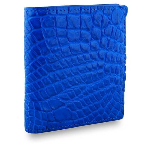 фото Компактный кошелек из натуральной крокодильей кожи exotic leather