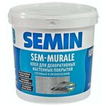 Клей Semin SEM-MURALE для гибких декоративных покрытий (10 кг) - изображение