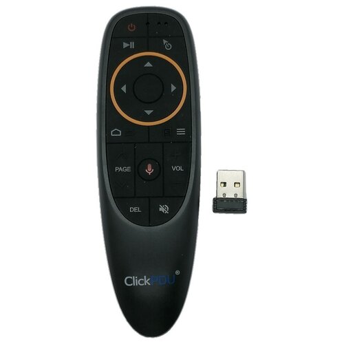 фото Пульт c голосовым управлением и гироскопом g10s air mouse для смарт тв / android clickpdu