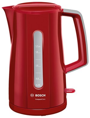 Чайник BOSCH TWK3A014 RU, красный