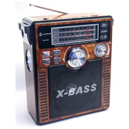 Радиоприемник портативный деревянныйФМ радиоFM AMSWMP3 USB TF card со встроенным аккумулятором от сети от батареи с фонариком 169500₽