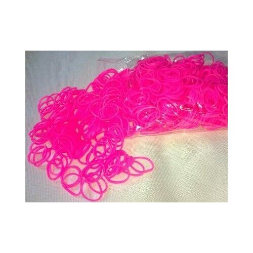 фото Резинки для плетения rainbow loom "solid bands - pink"