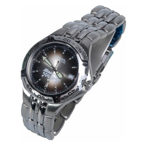 фото Часы наручные fossil с логотипом snap-on rasing (серия спорт), с металлическим браслетом 2000498420001