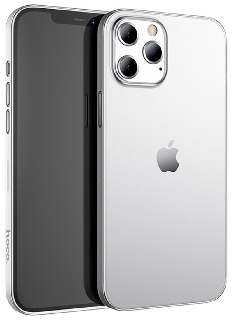 Ультратонкий пластиковый чехол 0,4мм Hoco PP Thin series для iPhone 12 Pro Max, прозрачный