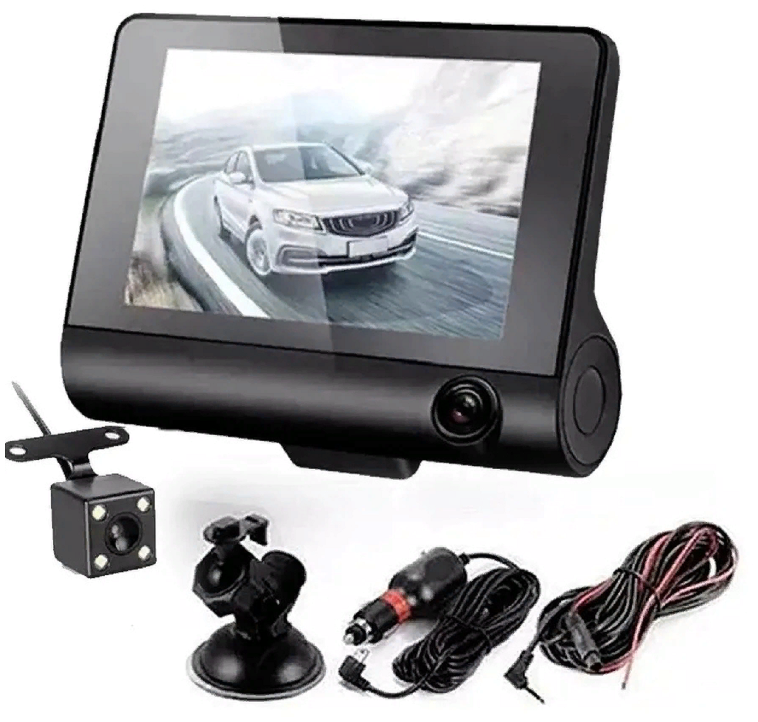 Видеорегистратор It’s Very Kind 5 в 1/Многофункциональный регистратор экран для автомобиля/ black