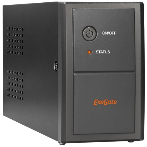 Интерактивный ИБП ExeGate Power Back BNB-600 EP285538RUS черный 360 Вт ибп irbis personal 600va 360w isb600e