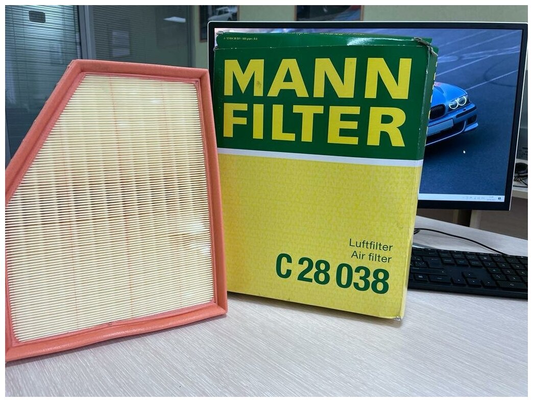 Mann фильтр воздушный c28038