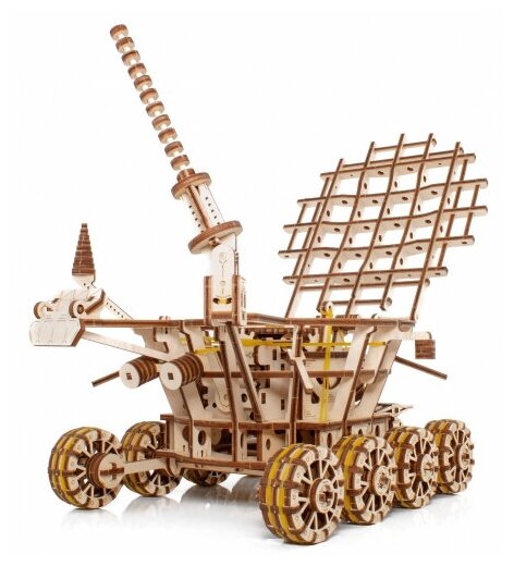 Сборная модель Eco Wood Art EWA Робот Луноход