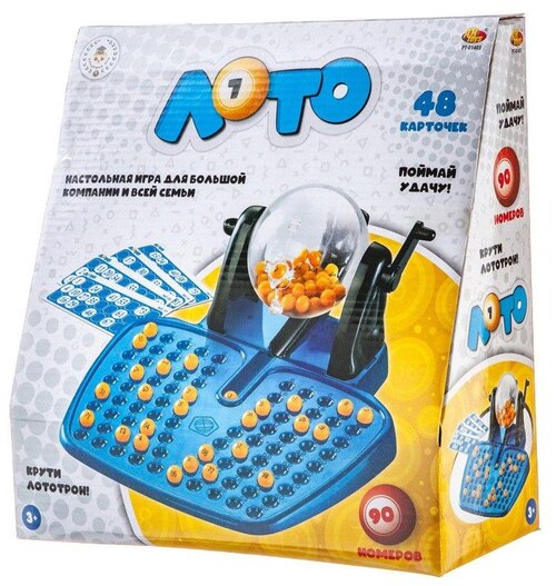 Настольная игра ABtoys Лото с лототроном