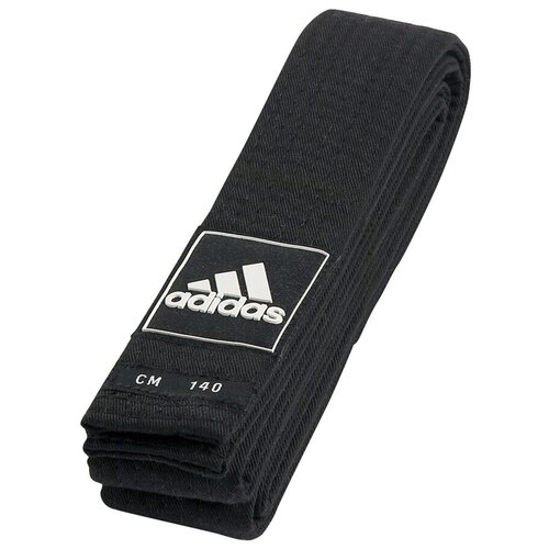 Пояс adidas Competition, сертификат WTF, размер 210, 210 см, черный пояс для тхэквондо adidas regular black belt черный