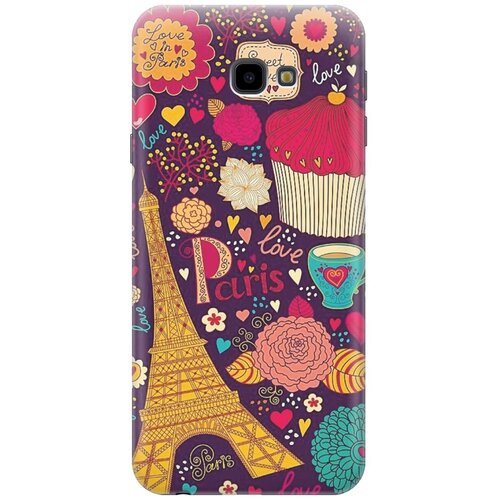 фото Re:pa накладка transparent для samsung galaxy j4+ с принтом "love in paris"