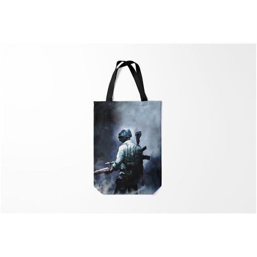 фото Сумка-шоппер / 31х42 см / геймерам / королевская битва pubg burnettie