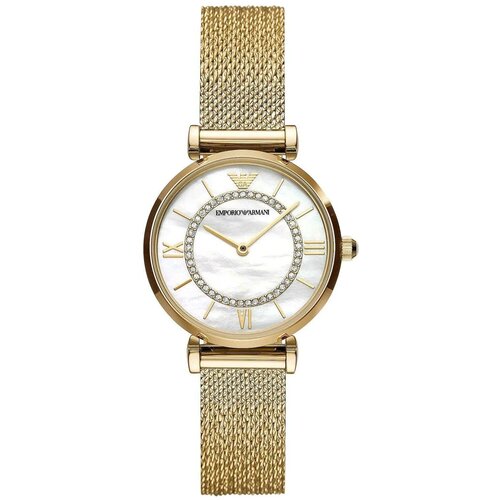 Наручные часы EMPORIO ARMANI Gianni T-Bar, золотой, белый