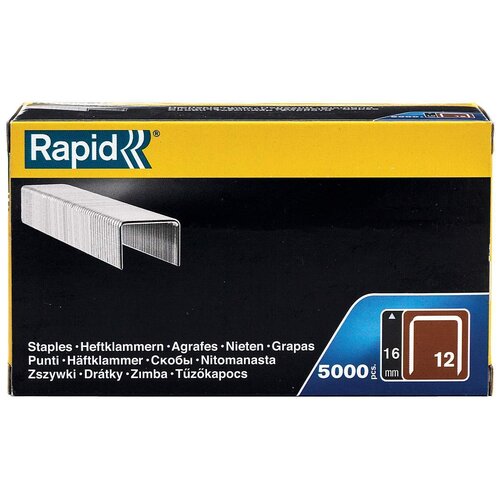 Скобы Rapid 40100522 тип 80 для степлера, 16 мм