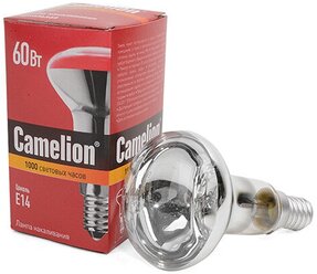 MIC Camelion 60/R50/E14 (Эл.лампа накал. зеркальная), цена за 1 шт.