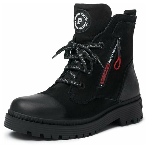 фото Ботинки pierre cardin , размер 36 , черный