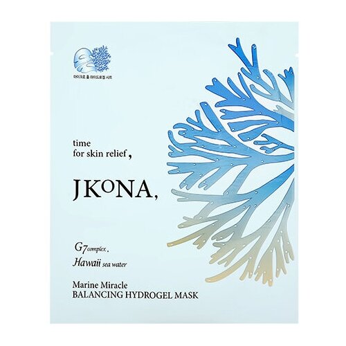 Маска для лица JKONA гидрогелевая с морским комплексом (увлажняющая) 30 г