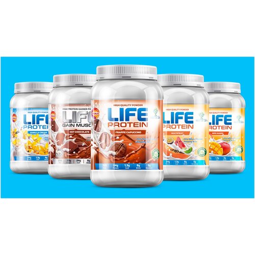 протеин tree of life life protein 907 гр blueberry and blackberry Протеин Tree of Life Life Protein, 907 гр, Papya and Pitahaya