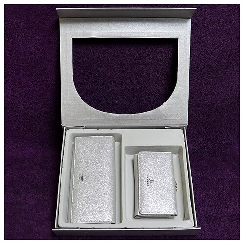 Набор Crystel Eden, фактура гладкая, серебряный