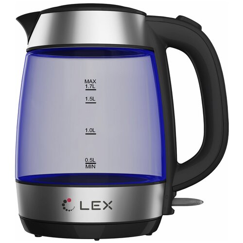 Чайник электрический LEX 3001-1, (черный)