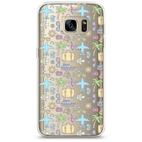 фото Силиконовый чехол "круговорот путешествий 4" на samsung galaxy s7 / самсунг галакси с 7 case place