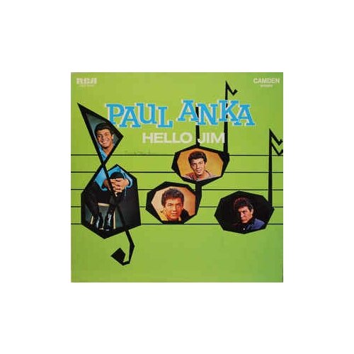 Старый винил, RCA , PAUL ANKA - Hello Jim (LP, Used) старый винил rca paul anka hello jim lp used