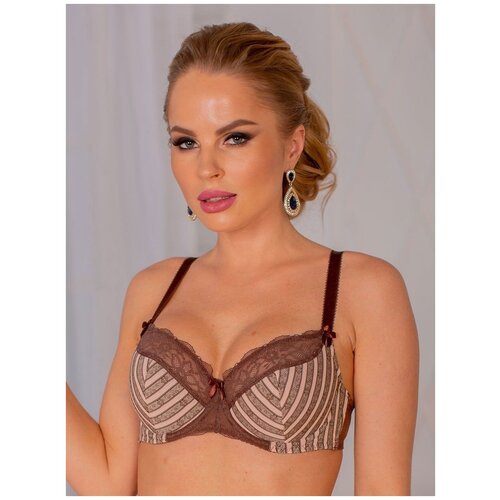 фото Бюстгальтер lady lux, размер 80f, цикорий