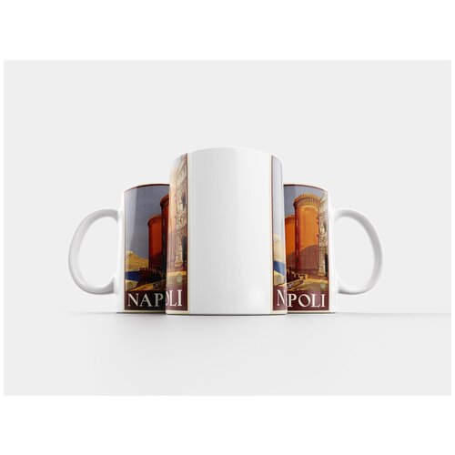 фото Кружка "винтаж, путешествовать, туристический плакат" 320 мл lotsprints