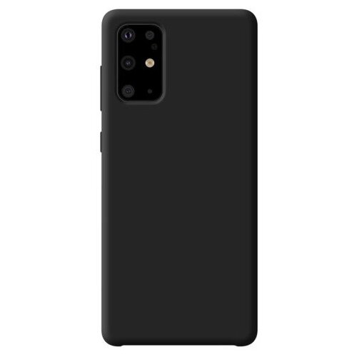 фото Чехол liquid silicone case для samsung galaxy s20 plus, черный, deppa 87427
