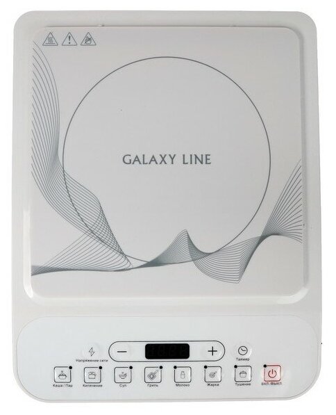 GalaxyLINEGL3060БЕЛАЯ Плита компактная электрическая Galaxy LINE GL 3060 белый - фотография № 7