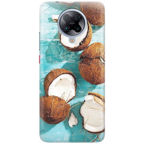 фото Re:pa накладка transparent для xiaomi poco f2 pro / redmi k30 pro с принтом "кокосы"