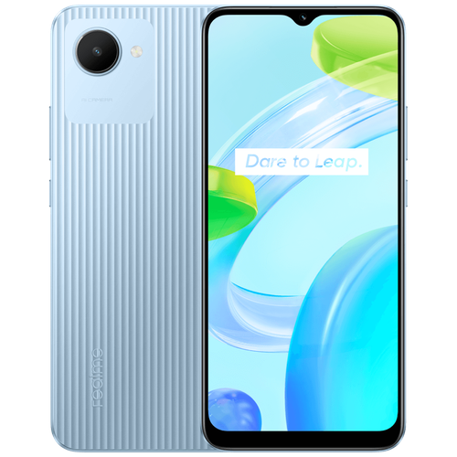 Смартфон realme C30 2/32 ГБ, голубой