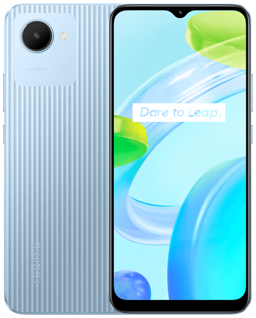 Смартфон REALME RMXС3002 (realme С30) 4+64Гб цвет: Blue / Синий
