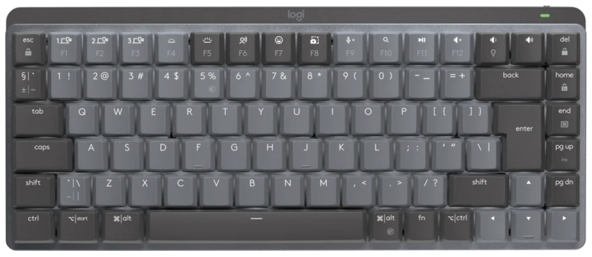 Клавиатура Logitech MX Mechanical Mini Linear (Graphite/Grey) .