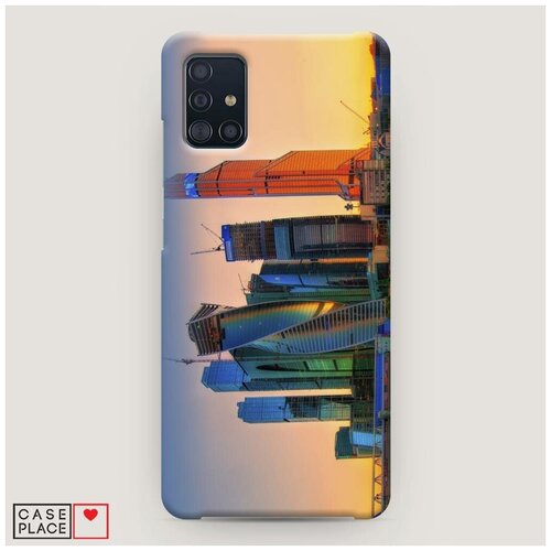 фото Чехол пластиковый samsung galaxy a51 moscow city 1 case place