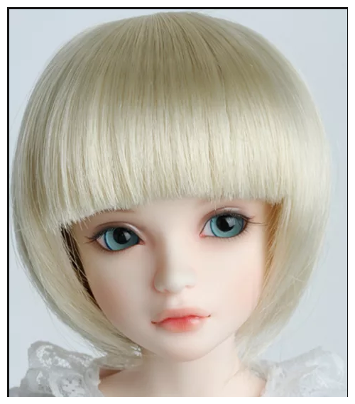 Iplehouse Wig IHW_SS028 (Парик-каре блонд размер 15-18 см для кукол Иплхаус)