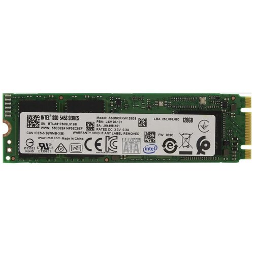 Твердотельный накопитель Intel 545s Series 128Gb SSDSCKKW128G8