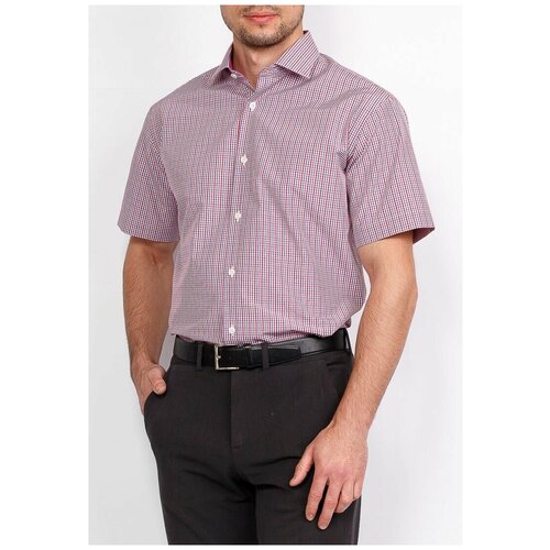 Рубашка GREG, размер 174-184/38, розовый рубашка greg размер 44 розовый