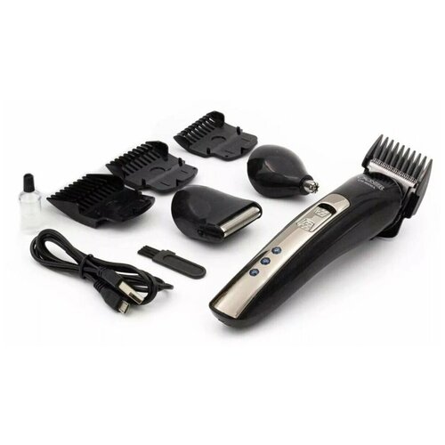 Триммер для стрижки волос бороды беспроводной Cronier CR-9008A Professional 3 в 1 79000₽