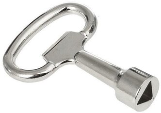 Ключ для замка треугольник (для замков IP54) PROxima key-3 EKF