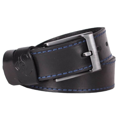 фото Ремень 40мм remart буйвол строчка син им ут-00010226