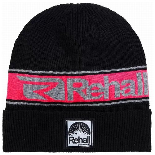 Шапка Rehall, размер one size, черный, розовый