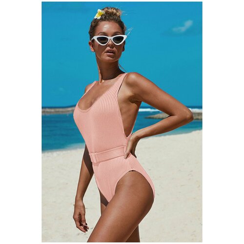 фото Купальник слитный vitoricci, размер 46-48, розовый